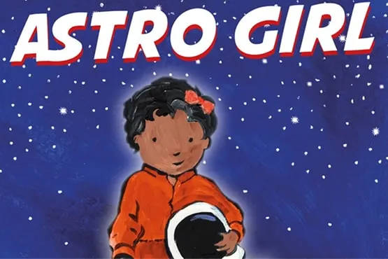 Child exploring space